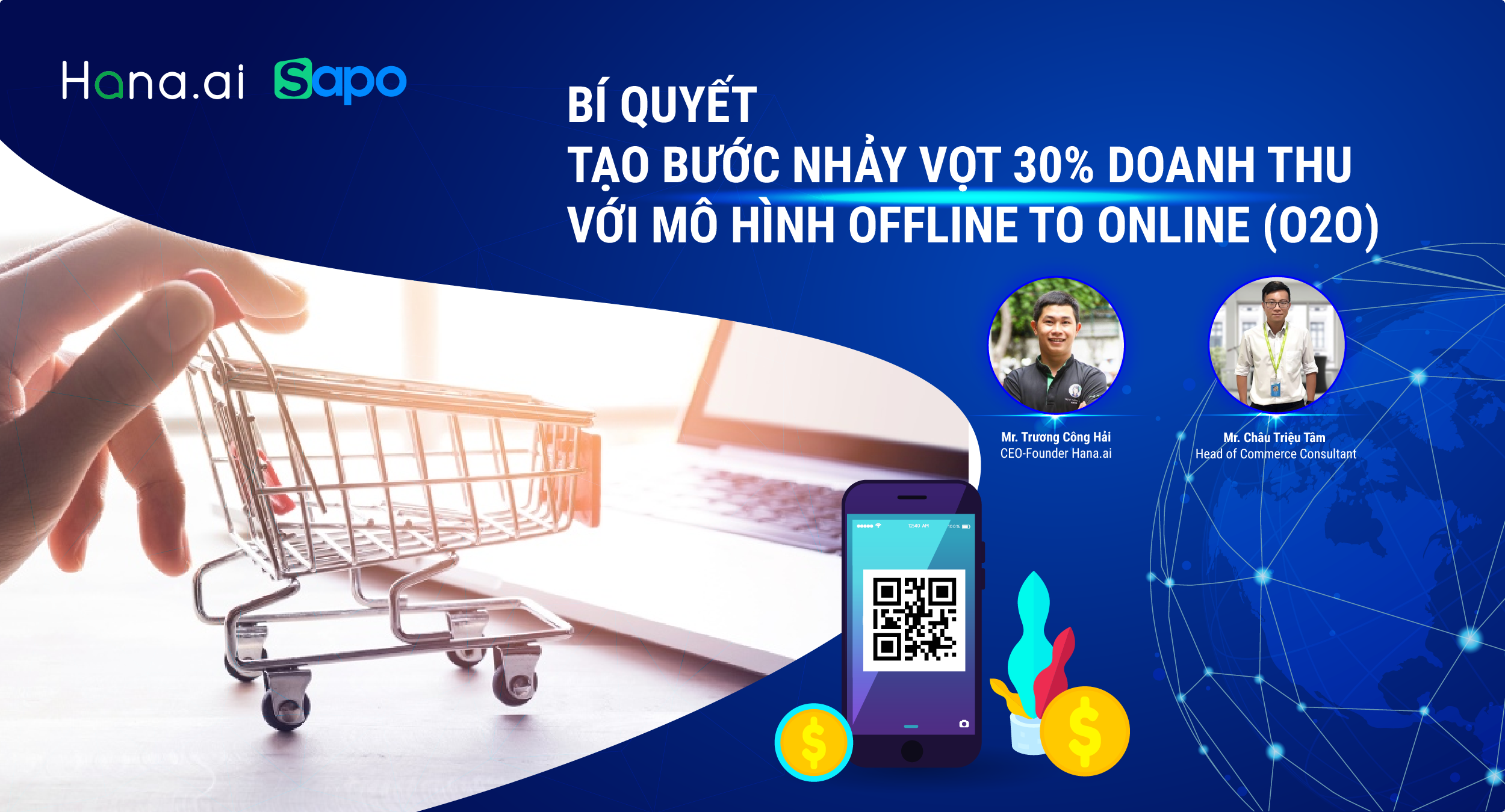 HỘI THẢO SAPO & HANA: NHẢY VỌT 30% DOANH THU VỚI MÔ HÌNH OFFLINE TO ONLINE (O2O)