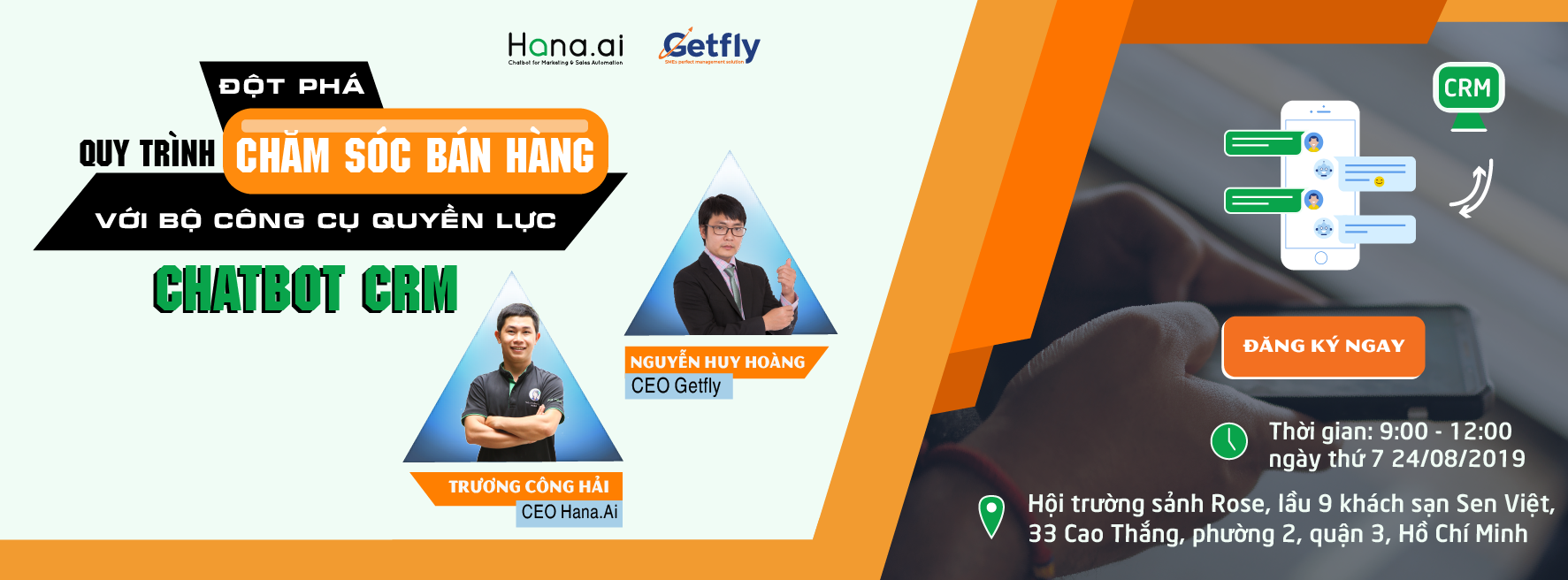 ĐỘT PHÁ QUY TRÌNH CHĂM SÓC BÁN HÀNG VỚI CÔNG CỤ QUYỀN LỰC CHATBOT CRM